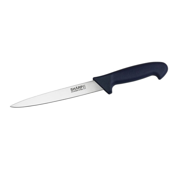 Sharp Blue Handle Kitchen Knives