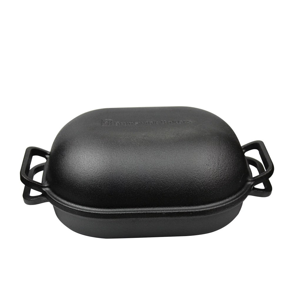 Brunswick Bakers PreSeasoned Cast Iron Bread Baking Pan The Home