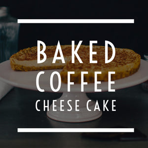 Baked Coffee Cheese Cake