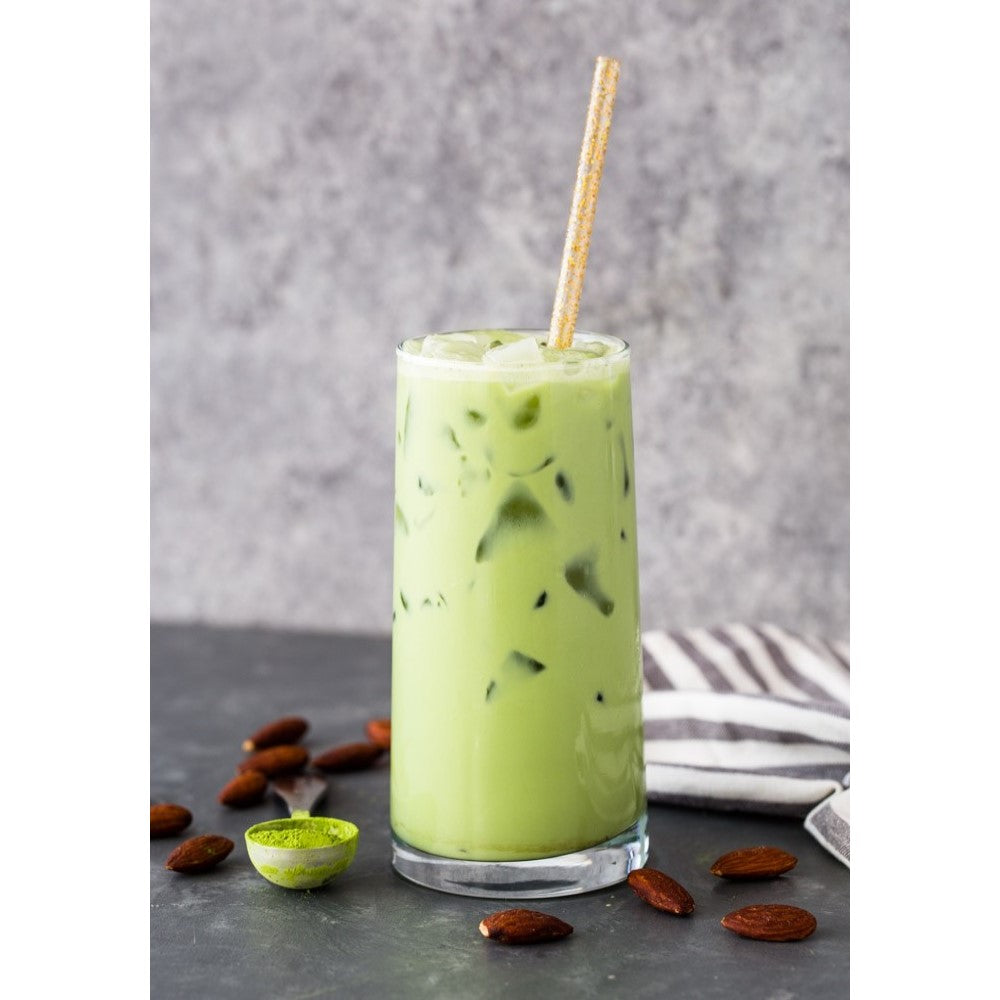 Iced Matcha Green Tea Latte