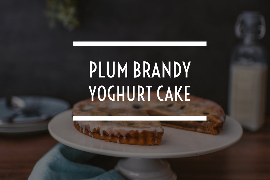 Plum Brandy Yoghurt Cake