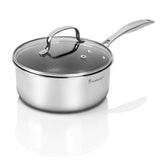 Stanley Rogers Matrix Non-Stick Tri-Ply Stainless Steel Frying Pans