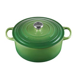 Le Creuset Signature Round Casseroles - Bamboo Green