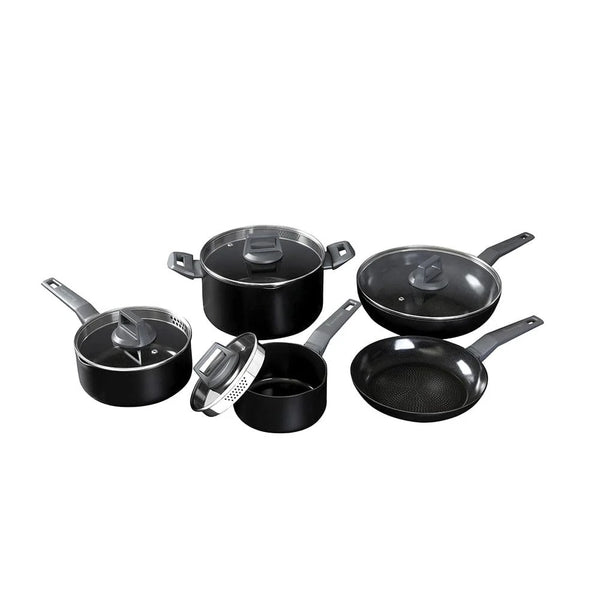 Stanley Rogers 'Statement' Ceramic Non-Stick Recycled Aluminum 5 Piece Cookware Set