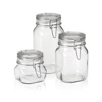Bormioli Rocco Fido Glass Storage Jars