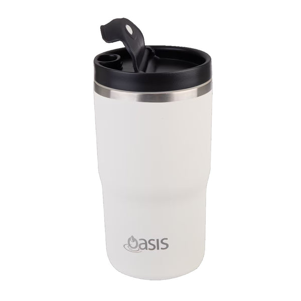 Oasis Double Wall Insulated Ceramic Lined Travel Mug 480ml