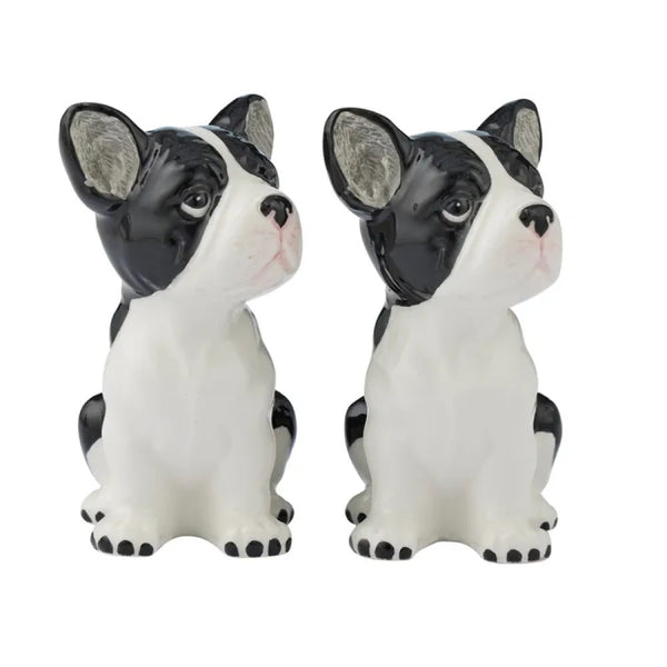 Assemble Ceramic Frenchie Salt & Pepper Shaker Set