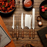 Avanta 6 Piece Pakkawood Pro BBQ Knife Set