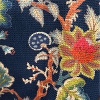 Hand Block Printed Floral Waffle Cotton Kimono Robe