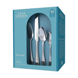 Casa Domani Brocade 16 Piece Cutlery Set Stainless Steel