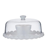 Assemble Cibo Acrylic 2-in-1 Serving Tray with Dome