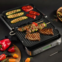 MasterPro Deluxe Multi Contact Grill With Temperature Probe