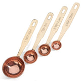 Academy Copper Measuring Cups and Spoons