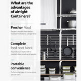 Cuitisan 3 Partition Cromsteel Microwaveable Rectangle Containers