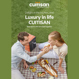 Cuitisan 3 Partition Cromsteel Microwaveable Rectangle Containers