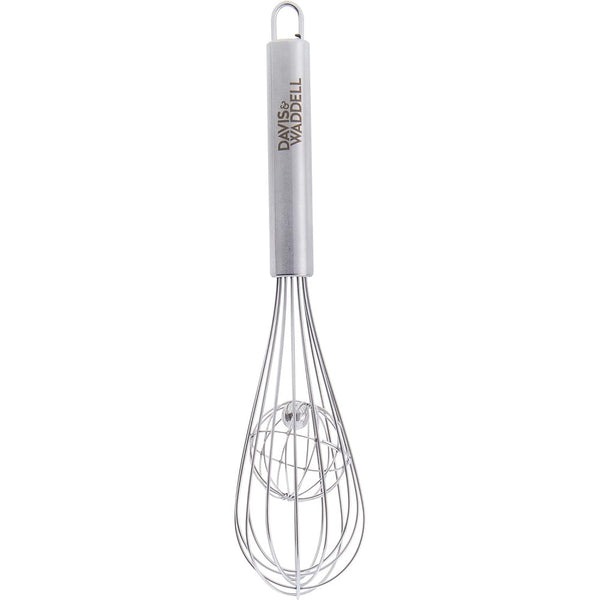 Davis & Waddell 25cm S/S Whisk with Ball