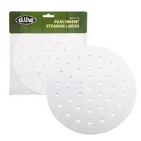 D-Line – Parchment Steamer Liners 19cm Pack of 20