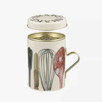 Emma Bridgewater Making and Baking Sugar/Flour Shaker Tin - Black Toast