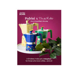 Pedrini FRIDA KAHLO Moka Pots - Design 6 Cup Stovetop Coffeemaker