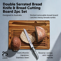 Furi Pro 2 Piece Bread Knife Set