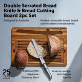 Furi Pro 2 Piece Bread Knife Set