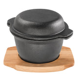 Pyrolux Pyrocast 11.8cm Garlic Pot with Maple Tray