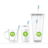 GoSip Borosilicate Glass Multi Use Straws