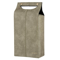 Harley Tempa Faux Leather Wine Bags