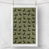 Red Tractor Designs 100% Linen Tea Towels