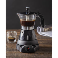 Leaf & Bean Electric Espresso Maker 3 Cup/200ml