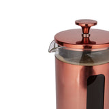La Cafetiere Pisa Coffee Press Stainless Steel Copper Finish