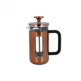 La Cafetiere Pisa Coffee Press Stainless Steel Copper Finish
