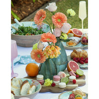 Ladelle Chelsea Leaf Vase Sea Green