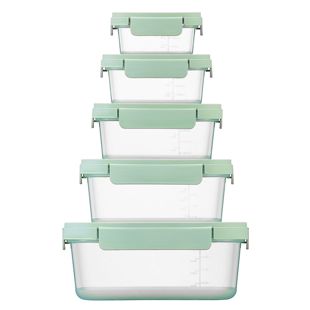 Cosmo Lock Storage Lock & Lock 'Nestopia' 5 Pce Storage Set – The Home Provedore