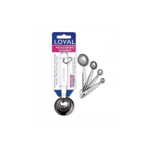 Loyal 4 Piece Heavy Duty Measuring Spoon Set