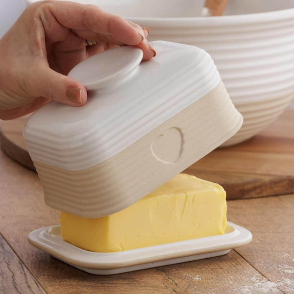 Mason Cash Rustic Charm Butter Dish