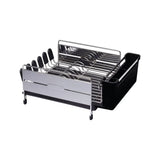 MasterCraft Stainless Steel Dish Drainer with Smart Drainage
