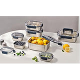 Glasslock Chef Topf Range Microwaveable Steel Containers