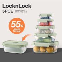 Lock & Lock 'Nestopia' 5 Pce Storage Set