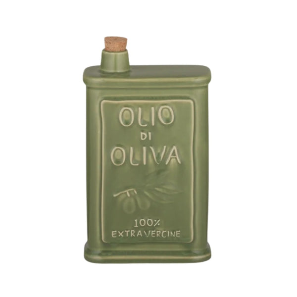 Olio Ceramic Oil Bottle Green
