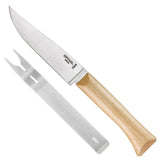 Opinel Cheese Knife and Fork Set