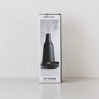 Ecology Ottawa Stone Oil Bottle & Salt Dish Set