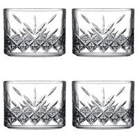 Pasabahce 'Timeless' Square Snack Bowls Set of 4 (80mmx80mm)