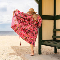 Free size Luxury Cotton Velvet Kimono Robe