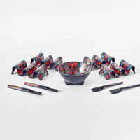 Prepara 9 Piece Melamine Taco Set