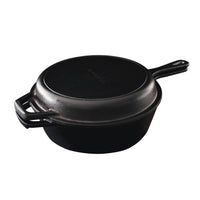 Pyrolux Two Piece Cast Iron Duo Cookware