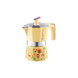 Pedrini FRIDA KAHLO Moka Pots - Design 6 Cup Stovetop Coffeemaker