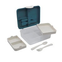 Melii Luxe Two Tier Bento Box with Utensils