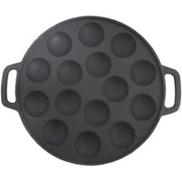 Grill & Sizzle Cast Iron Poffertjes Pan