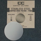 Coffee Culture Stainless Steel Reusable Coffee Disc Filter